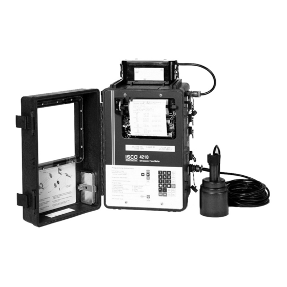 ISCO 4210 Installation And Operation Manual