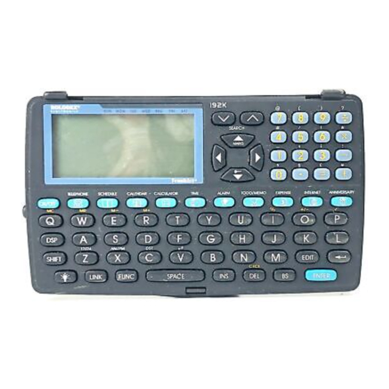 Rolodex 192K RF-22192 User Manual