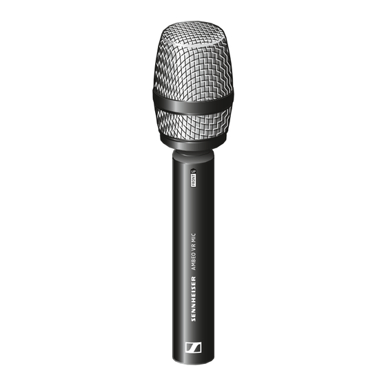 Sennheiser AMBEO VR MIC Quick Manual