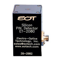 Electro-Optics Technology ET-2070 User Manual
