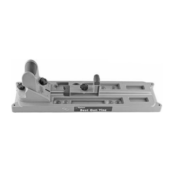 Battenfeld Tipton Best Gun Vise Instructions For Assembly And Use