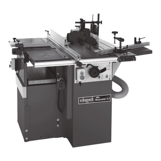 Scheppach Bestcombi 5.0 Instruction Manual