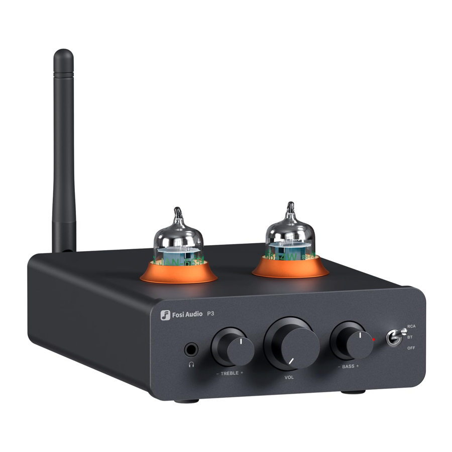 Fosi Audio P3 - Tube Preamp Manual