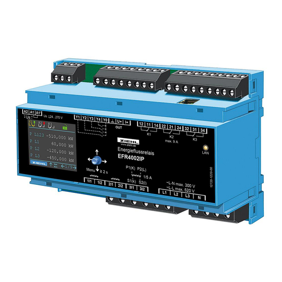 ZIEHL EFR4002IP Operating Manual