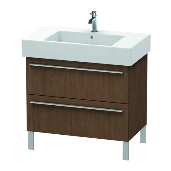DURAVIT X-Large XL 6543 Installation Instructions Manual