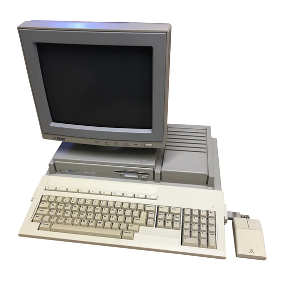 Atari MEGA STe Owner's Manual