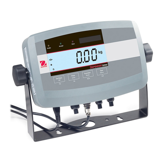 OHAUS T51P Instruction Manual