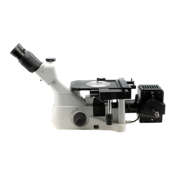 OPTIKA MICROSCOPES XDS-3 MET Operation Manual