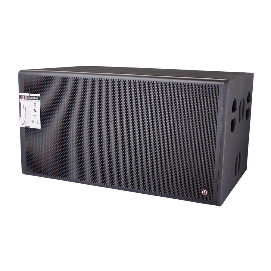BlastKing KXL Series Owner's Manual