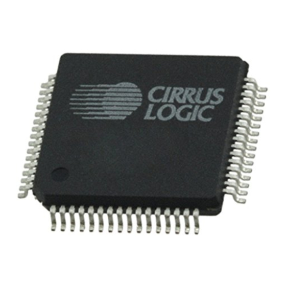 Cirrus Logic CS44800 Manual