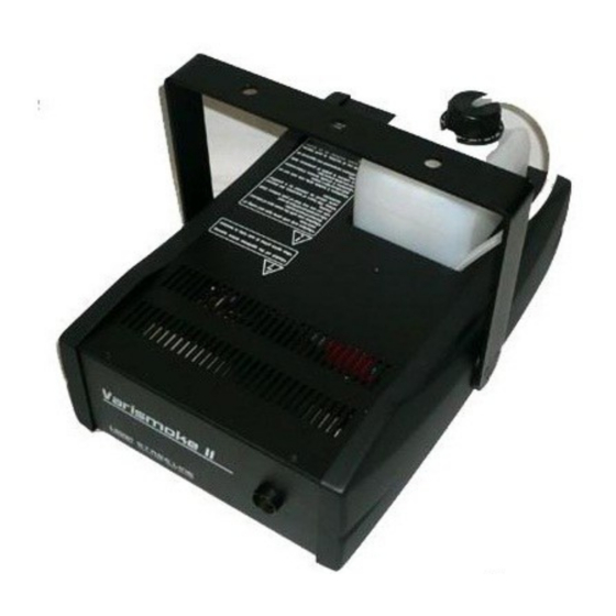 SGM Varismoke II DMX Manuals