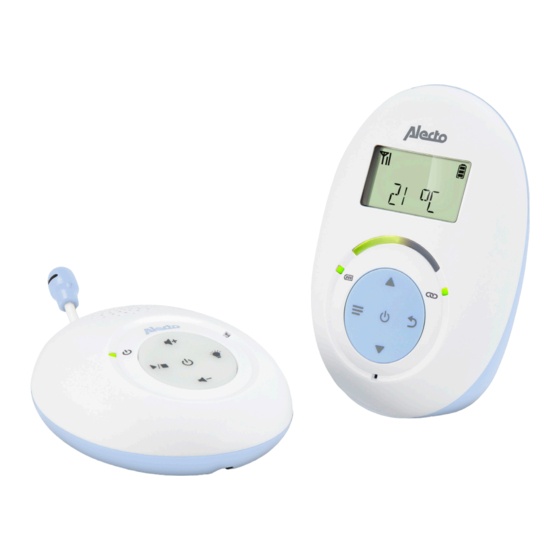 Alecto DBX-112 Manual