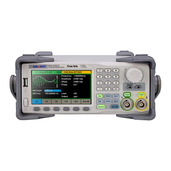 SIGLENT UM0202X-E02C User Manual