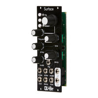 Qu-Bit Electronix Surface Quick Start Manual