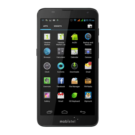 Mobistel Cynus T7 User Manual