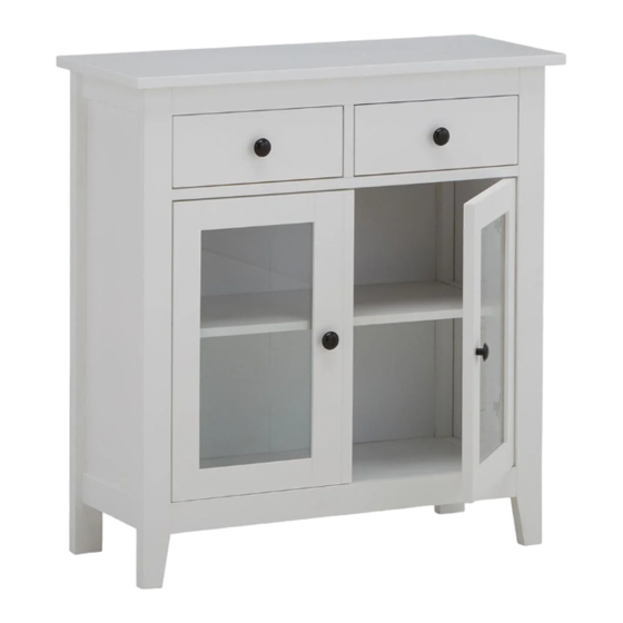 STRUCTUBE EDEN GLASS CABINET Manual