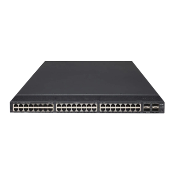H3C S5820V2-52Q Installation, Quick Start