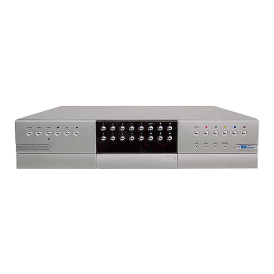 Dedicated Micros MI-SDAVHDA-002 Manuals