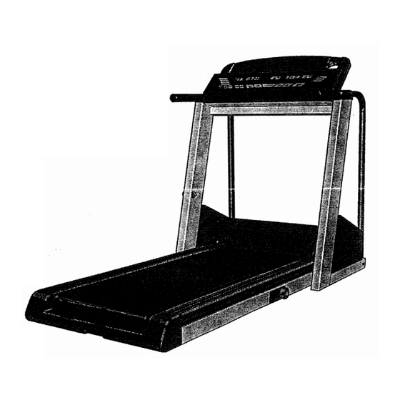 Image Fitness 10.4q Treadmill Manual
