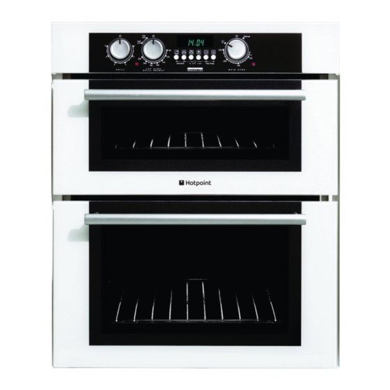 Hotpoint BU71 Instructions For Installation And Use Manual