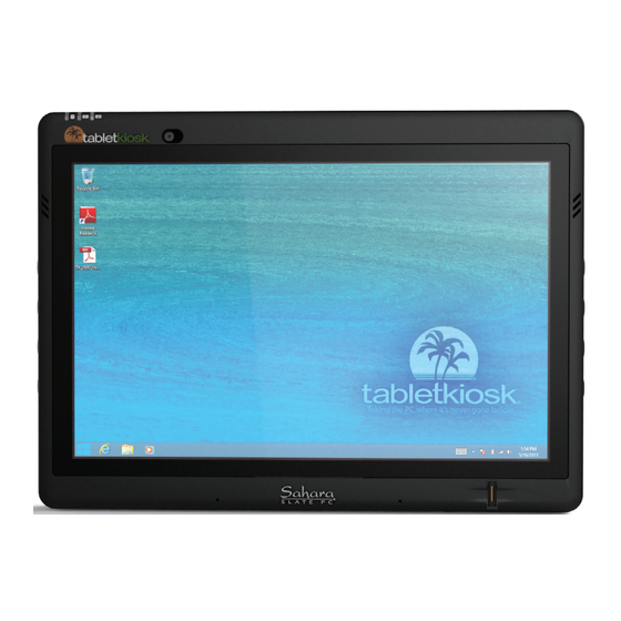 TabletKiosk Sahara Slate PC i500 User Manual