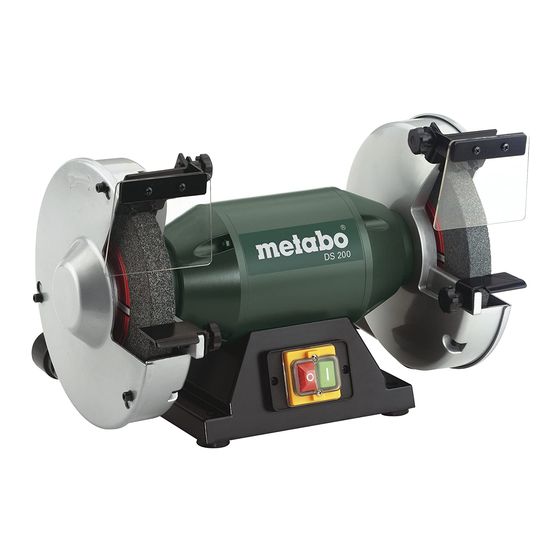Metabo DS 150 Manuals