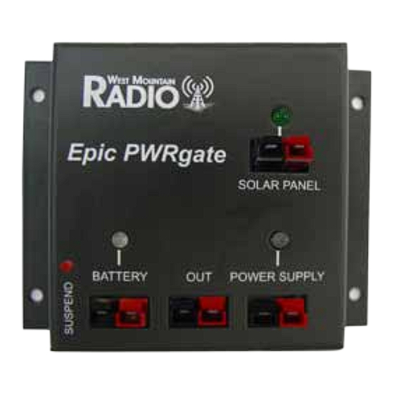 West Mountain Radio Epic PWRgate Operating Manual