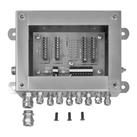 Minebea Intec PR 6130/68S Installation Manual
