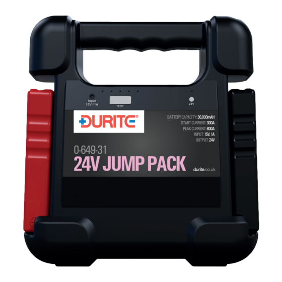 Durite 0-649-31 Instructions