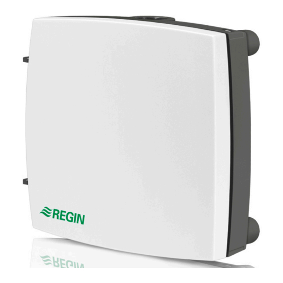 Regin TG-R6W Instructions