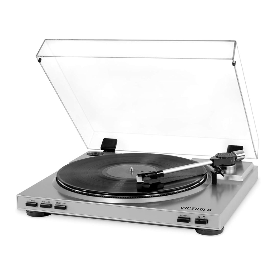 Victrola VPRO-3100 - USB Turntable Manual
