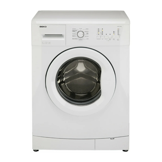 Beko WMS 6100W Installation & Operating Instructions And Washing Guidance