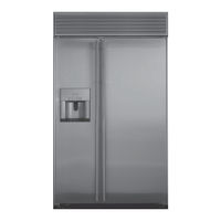 Jade Built-In Refrigerators Design Manual