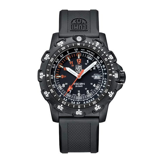 Luminox Recon Series Instruction Manual