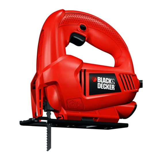 Black & Decker KS495 Manuals