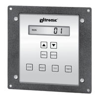 altronic DD-40NTV-U Installation Instructions Manual