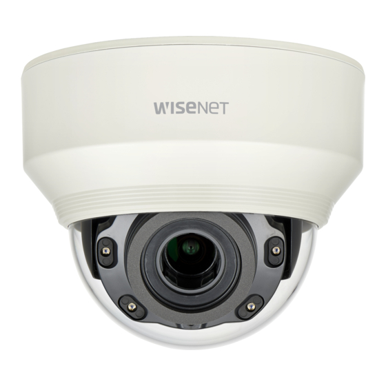 Wisenet XNV-L6080R Quick Manual