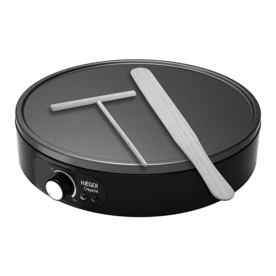 HAEGER Creperie MC-100.001A Manual