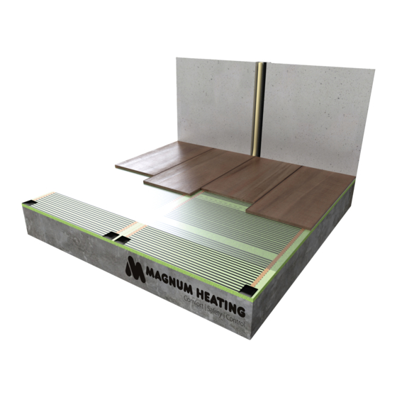 Magnum Heating MAGNUM Foil Installation Manual