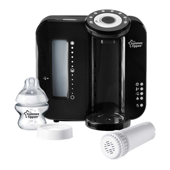 Tommee Tippee closer to nature perfect prep Instruction Manual