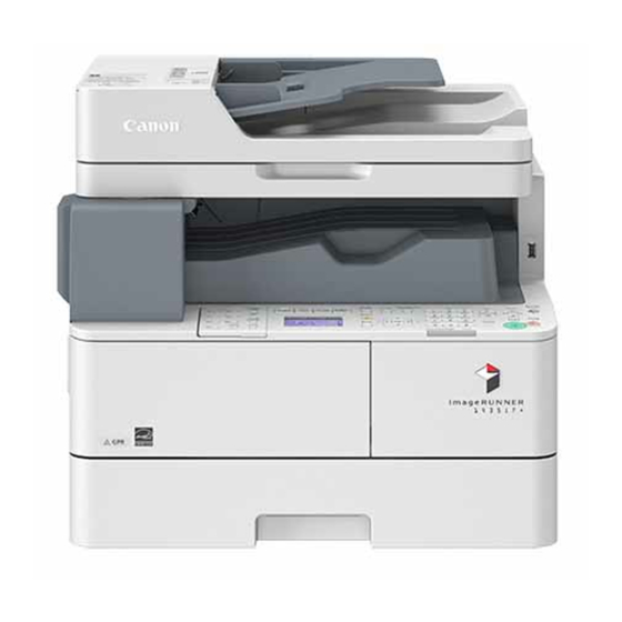 Canon imageRUNNER 1435iF+ Manuals