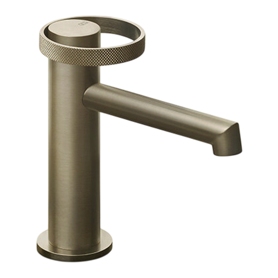 Gessi ANELLO 63301 Manual