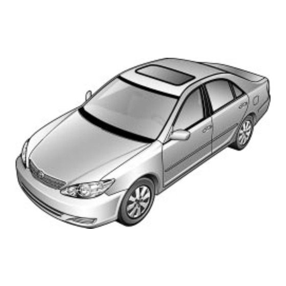 Toyota CAMRY 2002 Service Manual