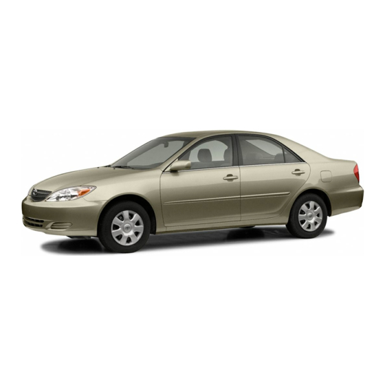 Toyota CAMRY-2002 Owner's Manual