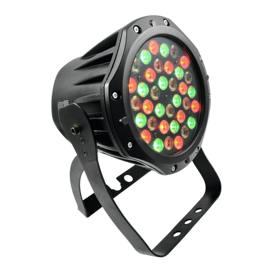 EuroLite LED IP PAR 36x1W RGB Manuals