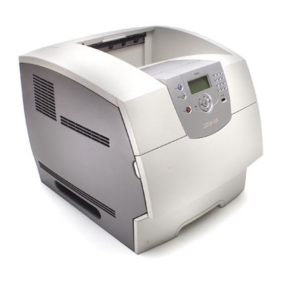 Lexmark T642 User Manual