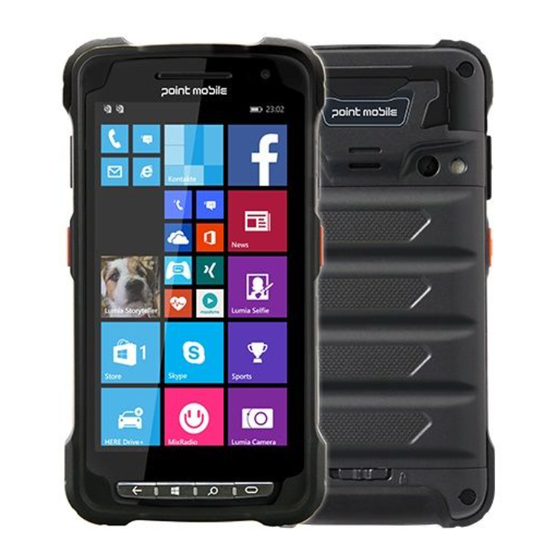 Point Mobile PM80 Quick Start Manual