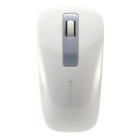 Belkin Bluetooth Comfort Mouse Quick Installation Manual