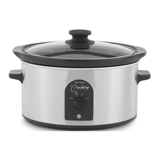 West Bend Crockery L5661A Manuals