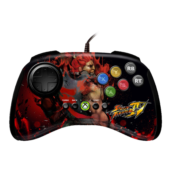 Capcom FIGHTPAD SF4 User Manual